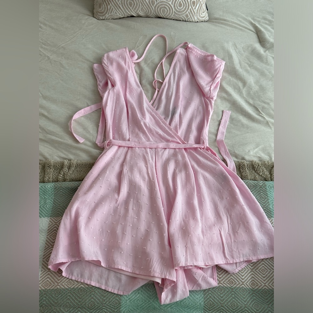 Francesca’s pink romper